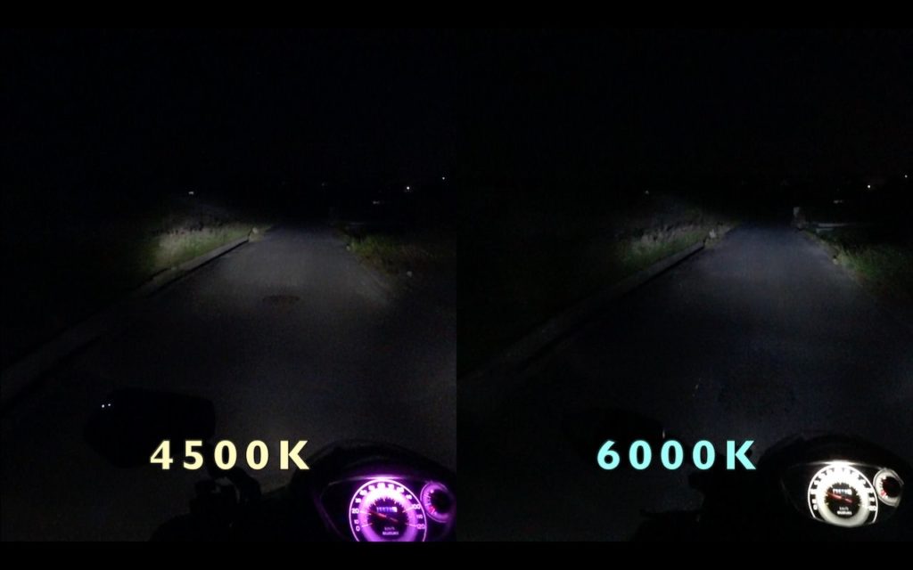 アドレス125【LEDヘッドライト取付編】4500K・6000K比較！(DT11A)限定動画有り | KY blog Styles